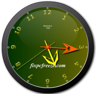 MatsClock Free Flash Clock 1006