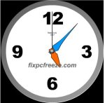 Free Flash Clock MatsClock 1017